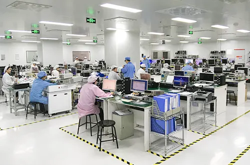 工場内環境展示